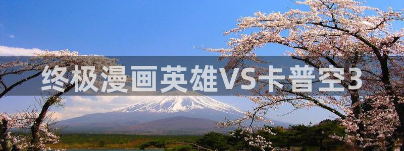 漫蛙动漫网页：终极漫画英雄VS卡普空3